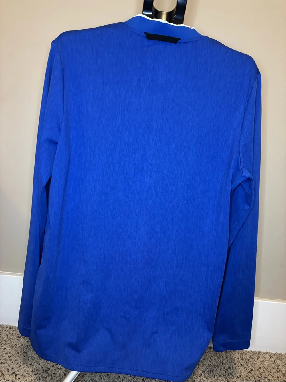 Nike Dri-FIT Men’s Large Blue Full Zip Lightweight Jacket Athletic Golf